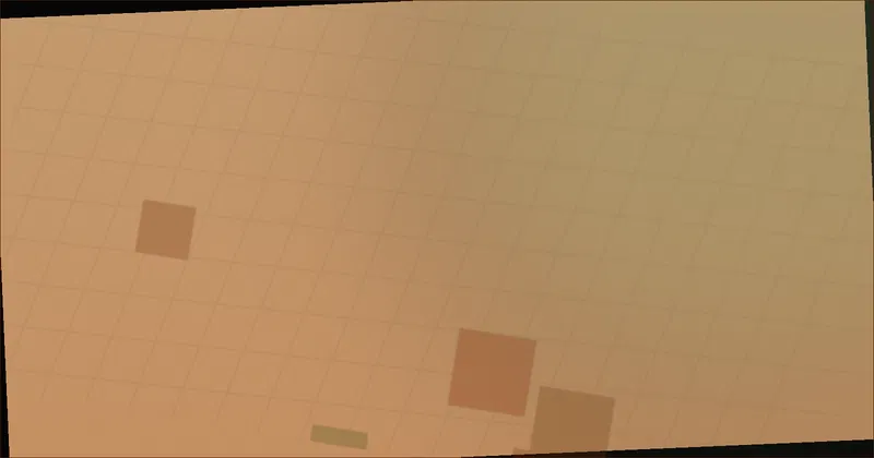 A long scrolling credits screen listing the names of the people who made a game